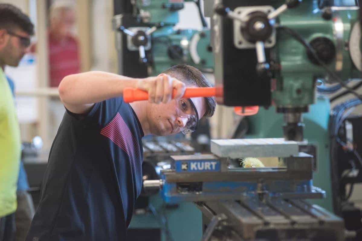 Wenworth Mechanical Engineering Student